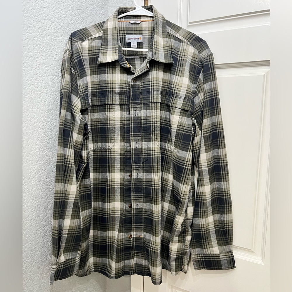 Carhartt Force Flannel button down shirt